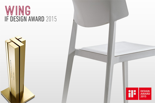 La silla WING recibe el prestigioso IF Design Award 2015 0