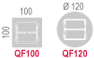 FIXED TABLES WITH FRAME