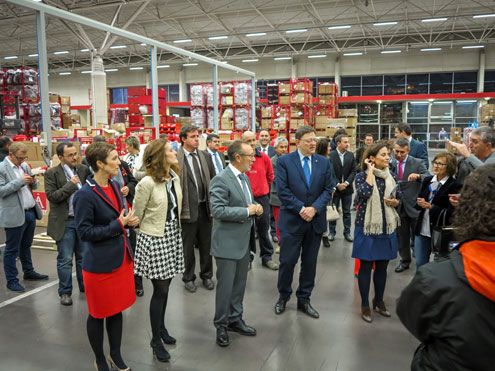 Actiu accueille la rencontré entre une centaine de chef d'entreprise et le président du Conseil Régional