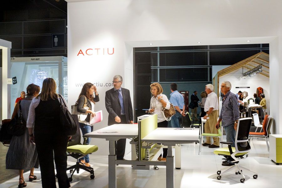 Actiu establishes international deals with renowned architecture studios at Feria Hábitat 2012