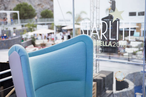 El producto más vanguardista de Actiu acompaña a las estrellas internacionales del Festival Starlite Marbella