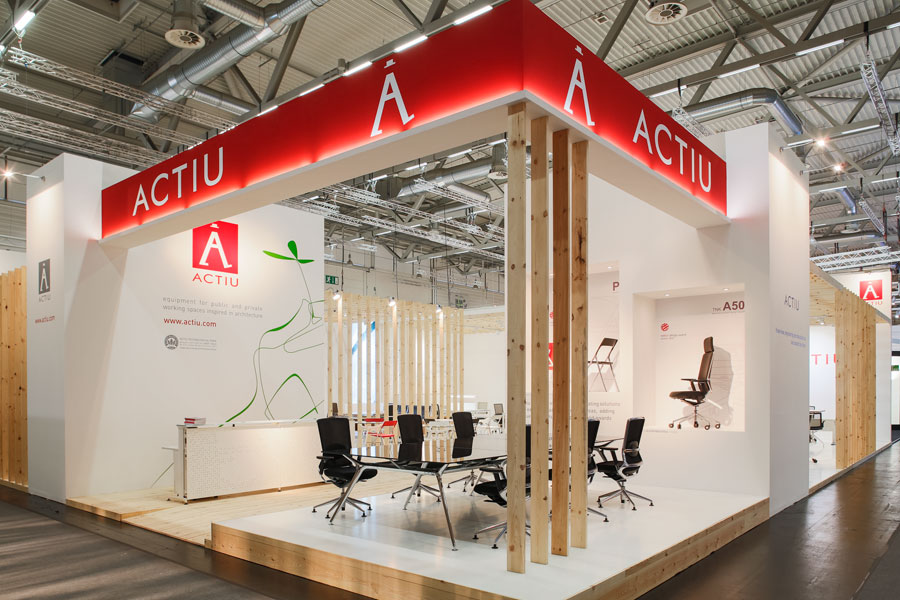 Actiu suggests some new solutions at Orgatec 2012 which promote teamwork