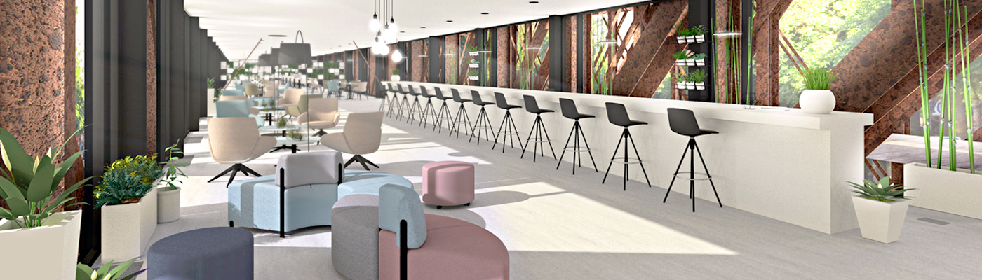 Workcafés: innovative Arbeitsumgebungen