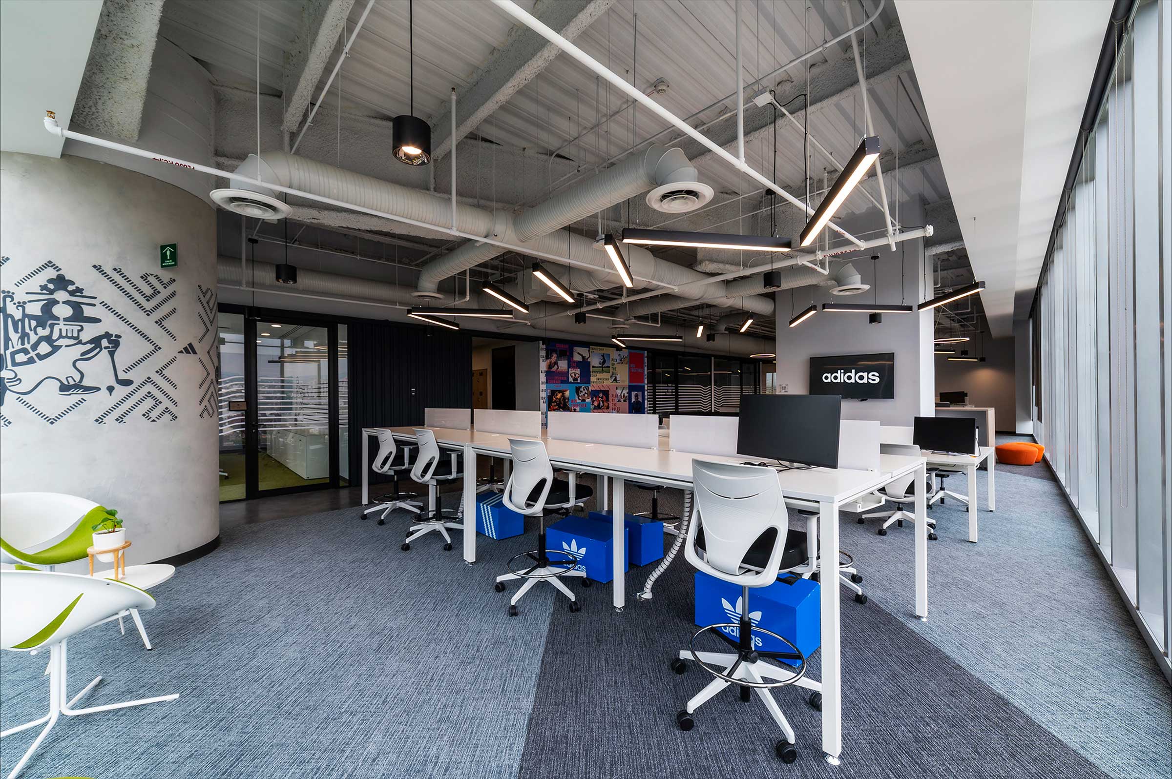 Discover the new Adidas offices | ACTIU